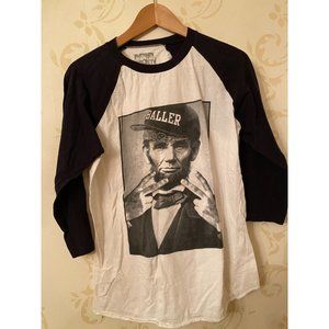 Men's Medium Rebel Society Abe Baller Shirt